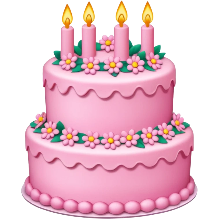 pink cake emoji