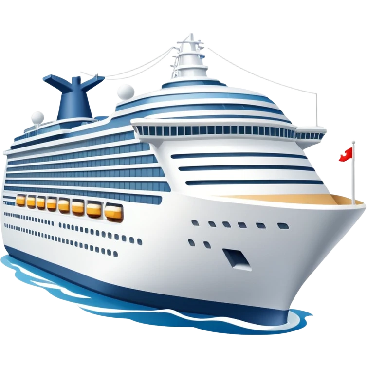 Cruise ship emoji