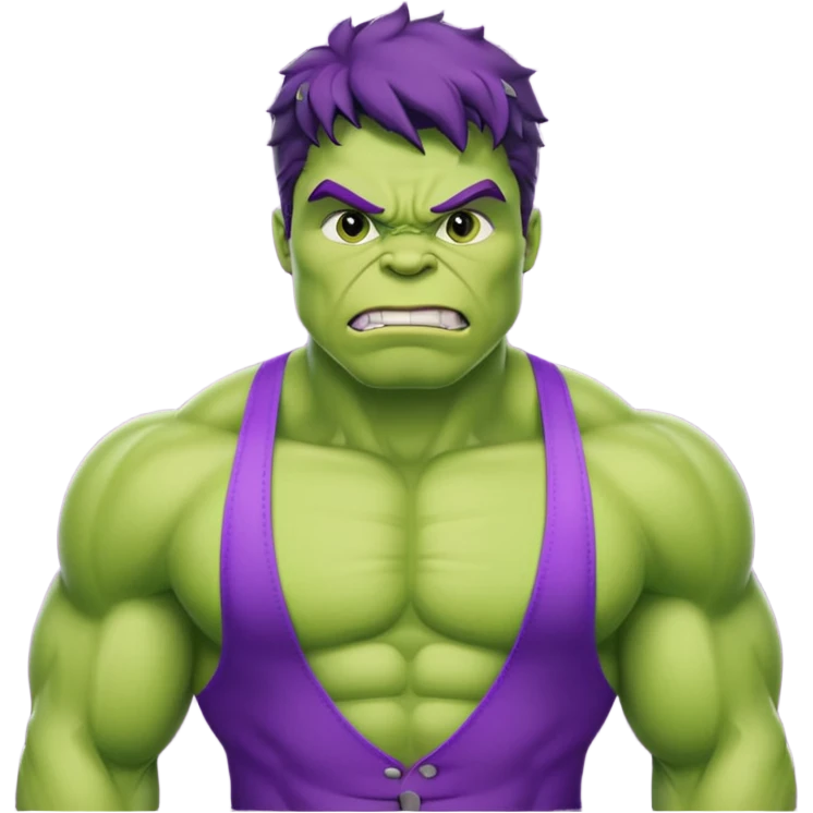 hulk  de sutiã emoji