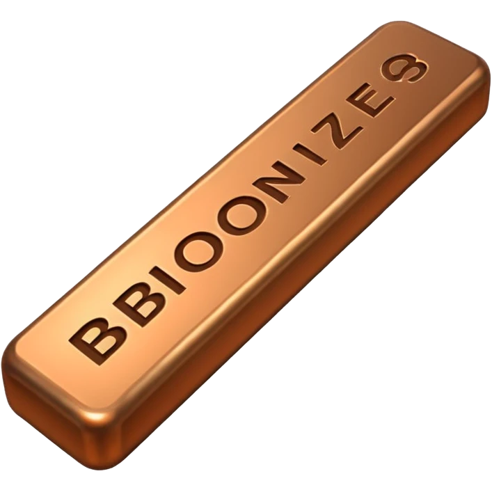 bronze bar, bronze text emoji