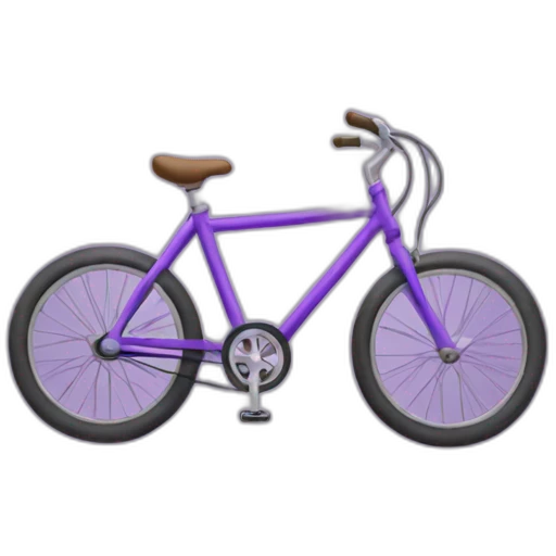 purple bike emoji emoji