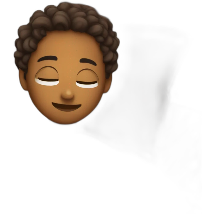 snuggling in bed emoji