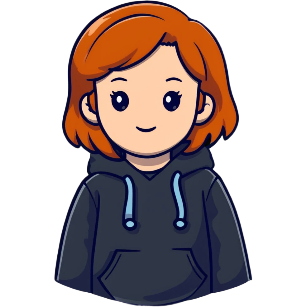 ginger-haired girl emoji