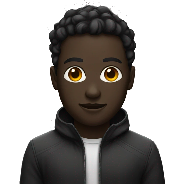  Black Android  emoji