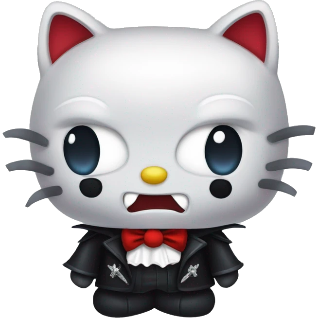 hello kitty vampire emoji