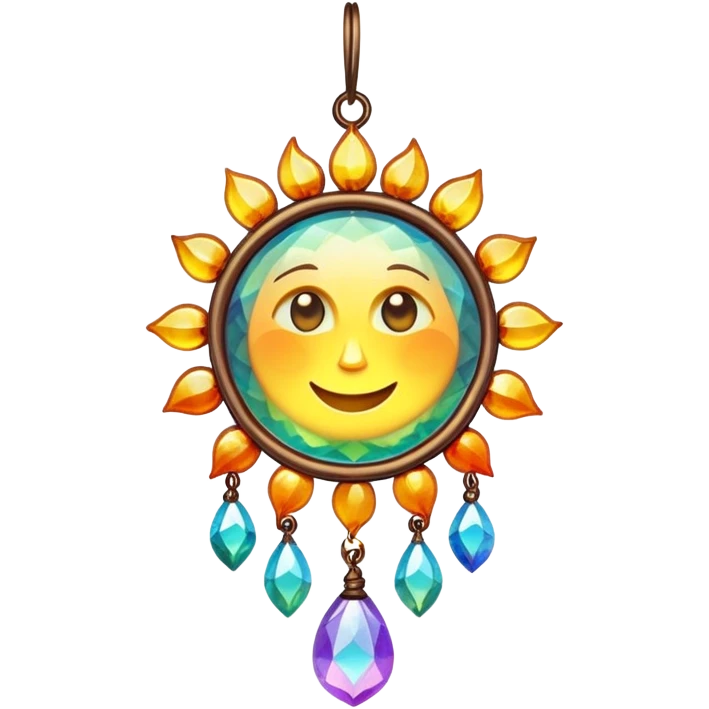 Hanging Sun-catcher emoji
