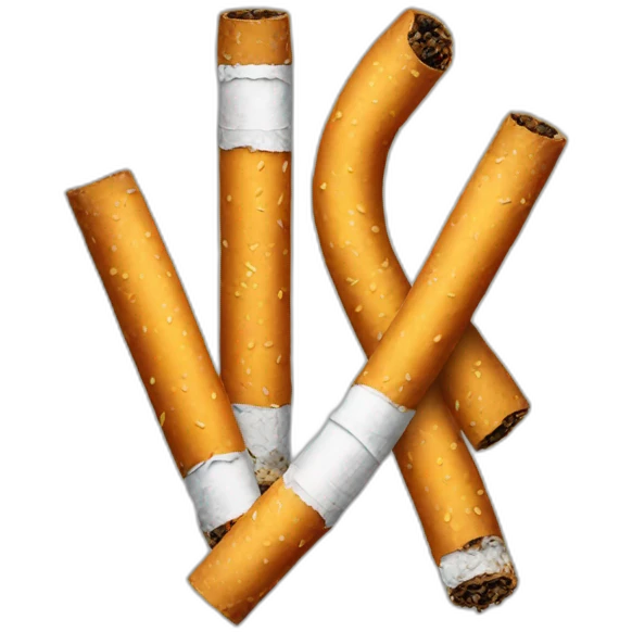 Two friend cigarette emoji emoji