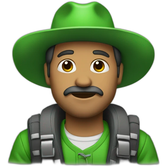 Hombre verde emoji