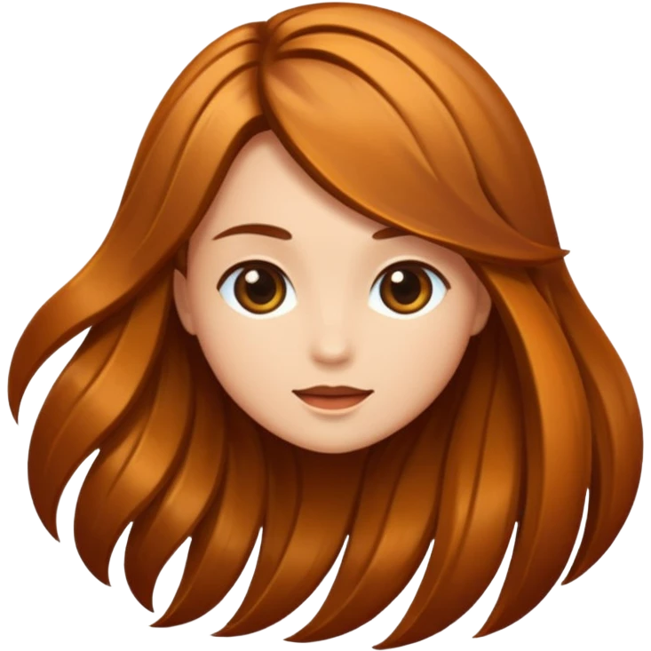 Healthy hair emoji