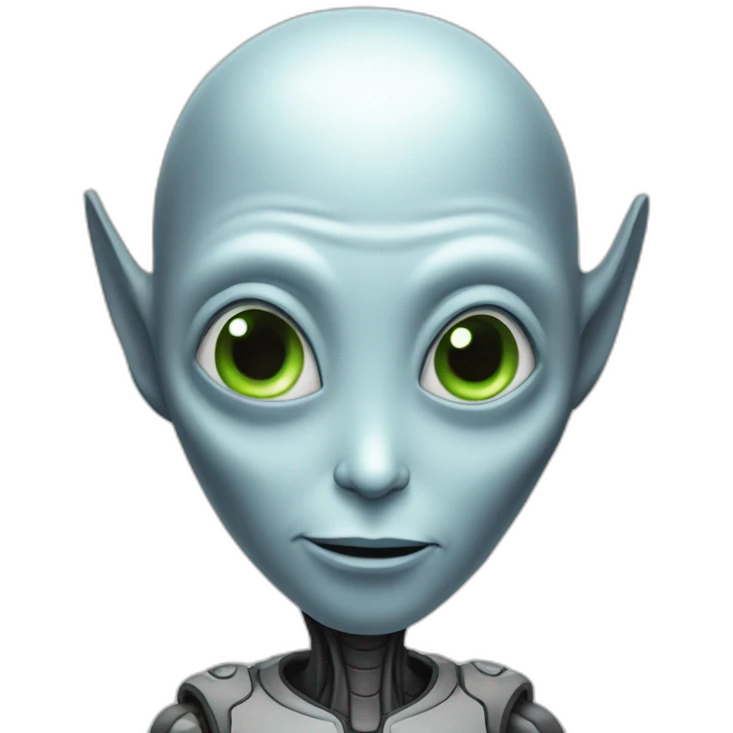 Elon musk alien emoji