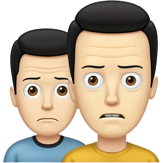 Beavis and butthead emoji
