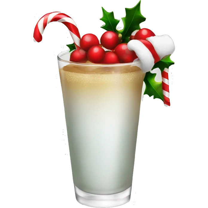 Christmas drink  emoji