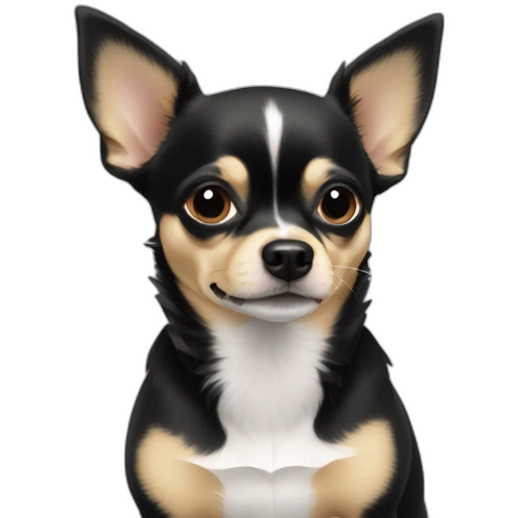chihuahua dotson mix black emoji