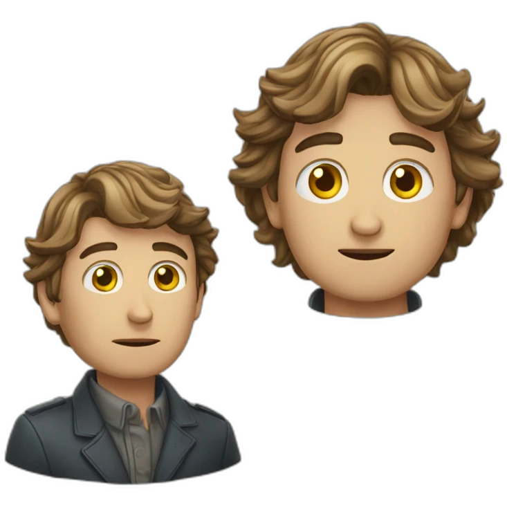 Fröhlich und traurig emoji