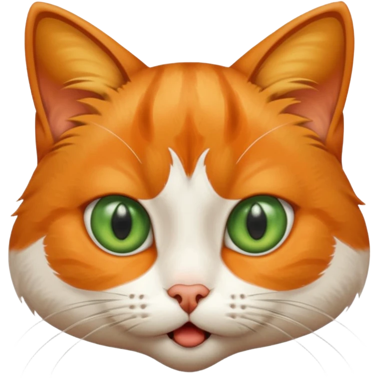 shocked cat face emoji