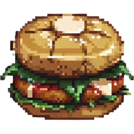 chicken patty emoji