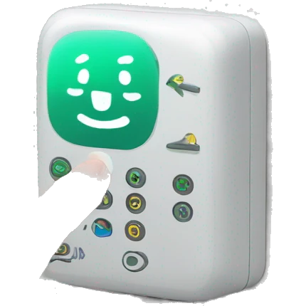 WhatsApp emoji hand control rc using aircond remote  emoji