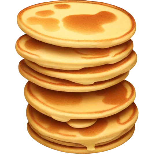 smiling pancakes emoji