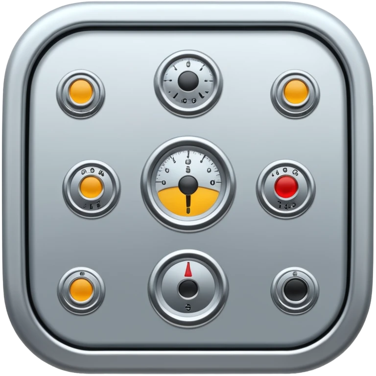 Generate realistic hydraulic control system for aircraft emoji
