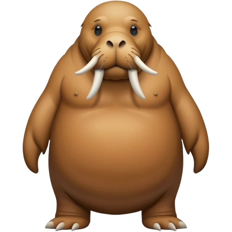 full body walrus emoji