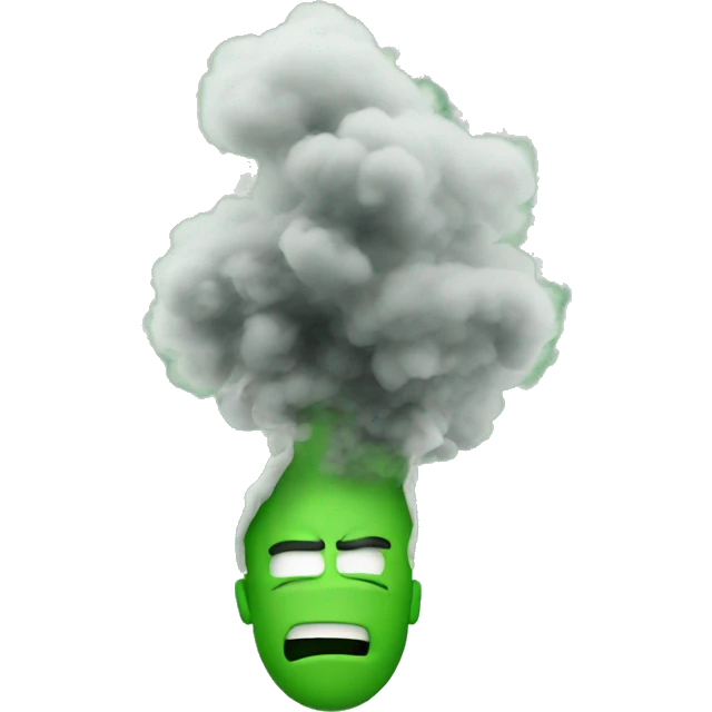 green smoke emoji