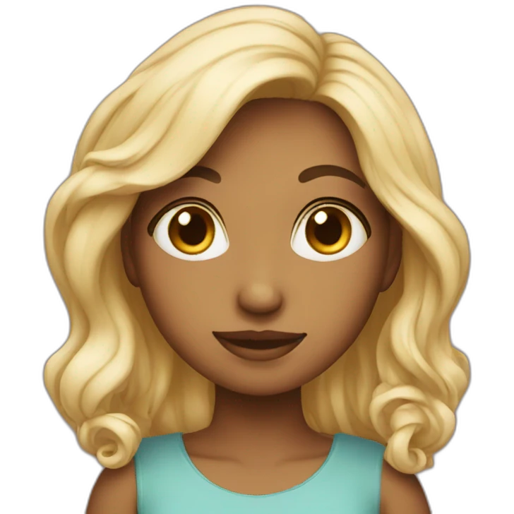 lovely girl emoji