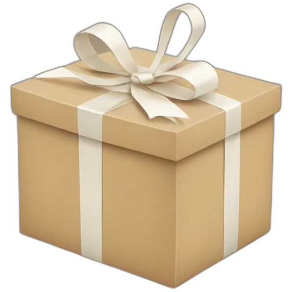 gift box opening full of papers with names emoji