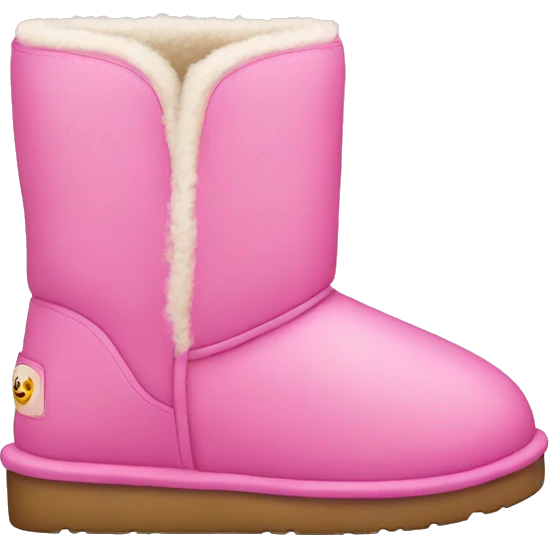 pink uggs  emoji