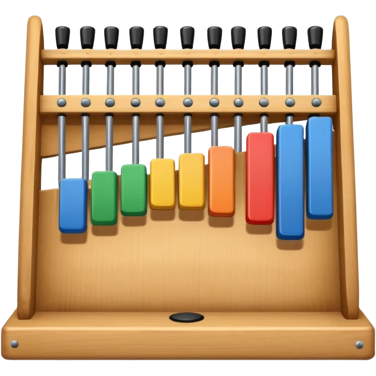 wooden glockenspiel instrument emoji