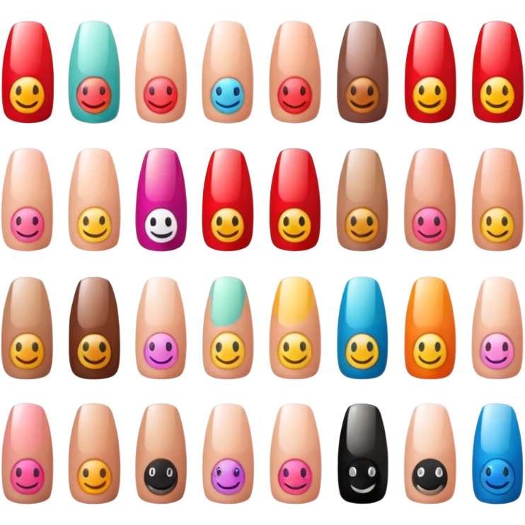 nail art emoji