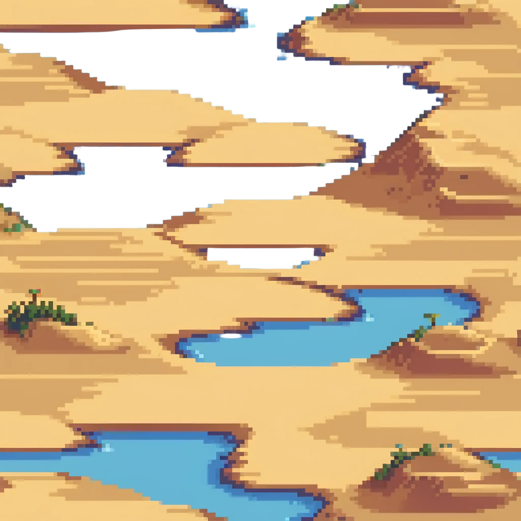 bright orange sand dunes with clear sky emoji