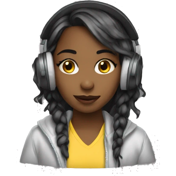 girl dj emoji