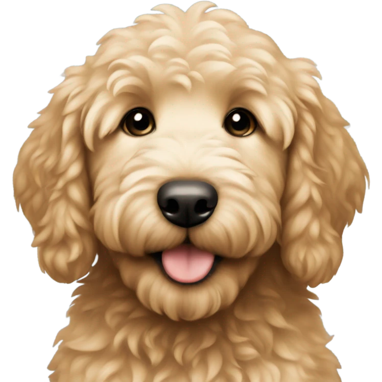 golden doodle puppy emoji