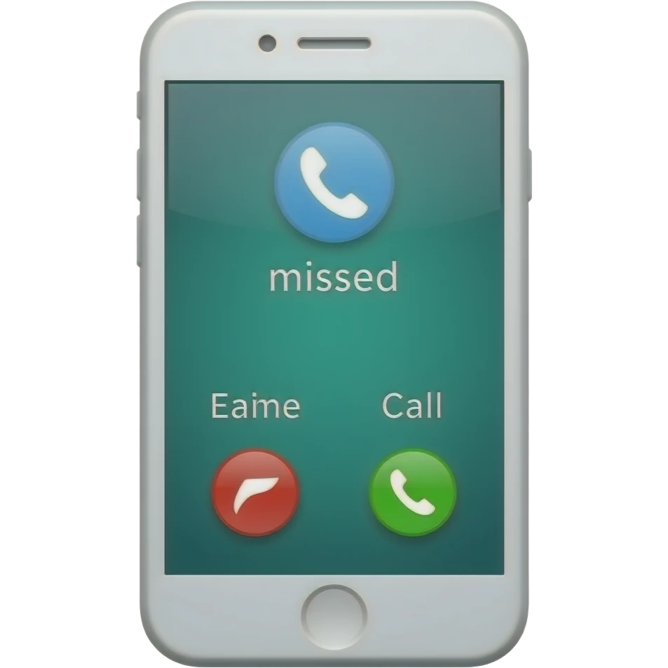 missed call emoji