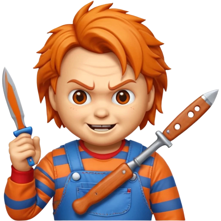 Un emojin de chuky emoji