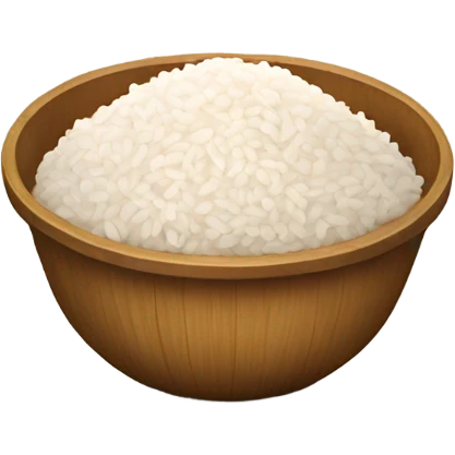 Chinese takeaway rice emoji