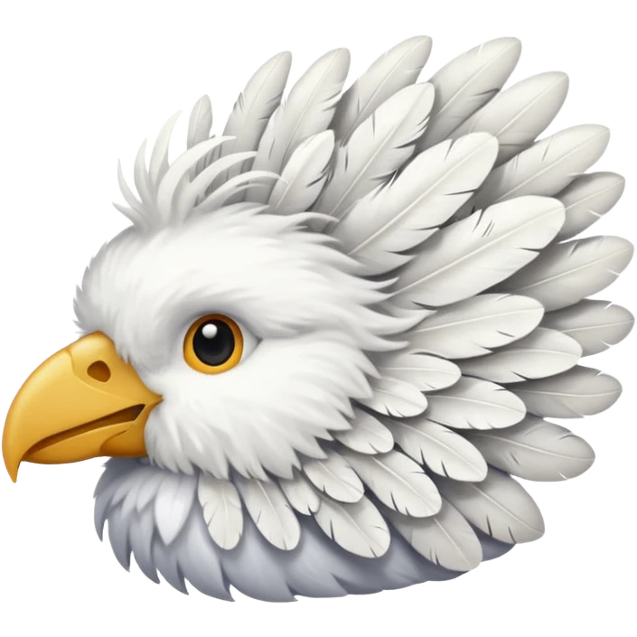 🪽 create a emoji similar to this but opposite side emoji