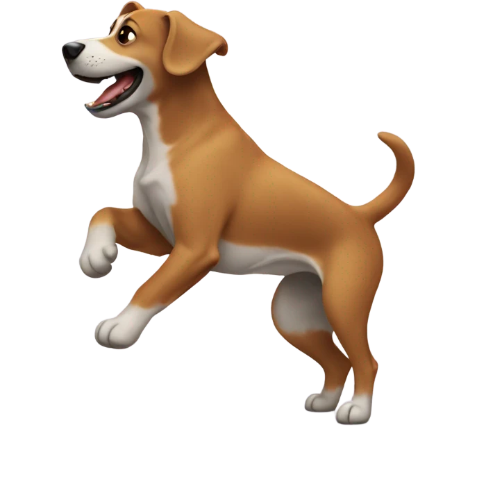 dog dancing emoji