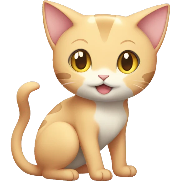 Mew-Pokémon full body emoji