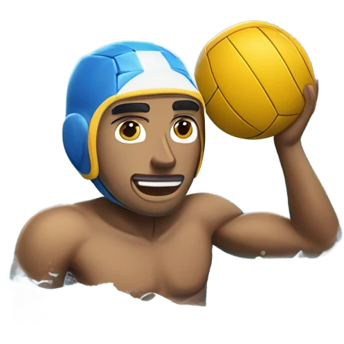 man playing waterpolo emoji