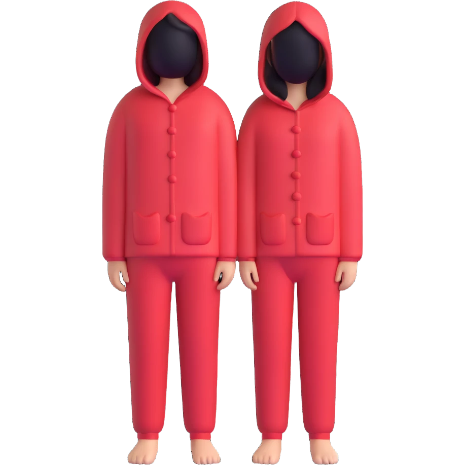 minimalist and serious adult figure silhouette in 3D style wearing #6fe8f3 pajamas, no face or facial features, suitable for a professional psychiatric clinic Discord role icon emoji