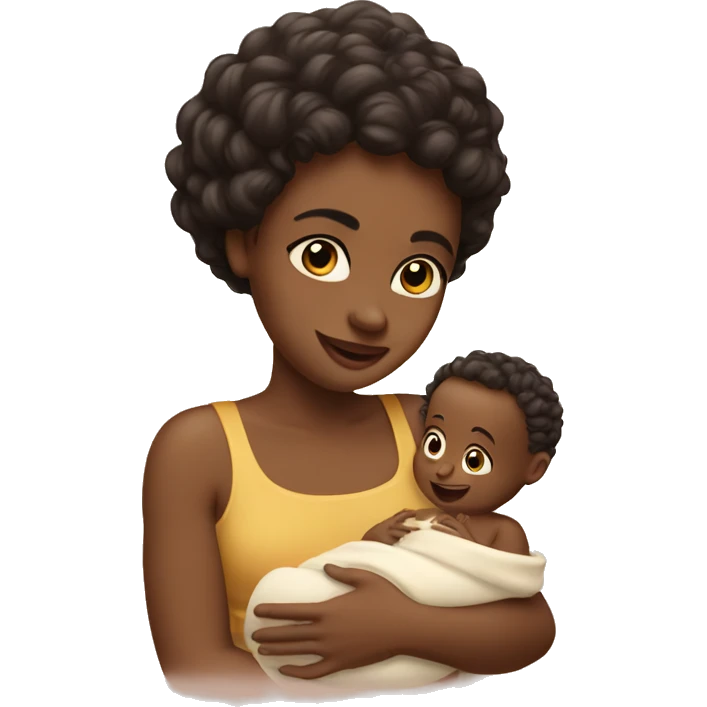Holding baby oil emoji