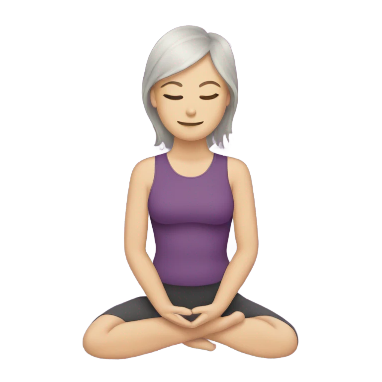 Yoga mat emoji