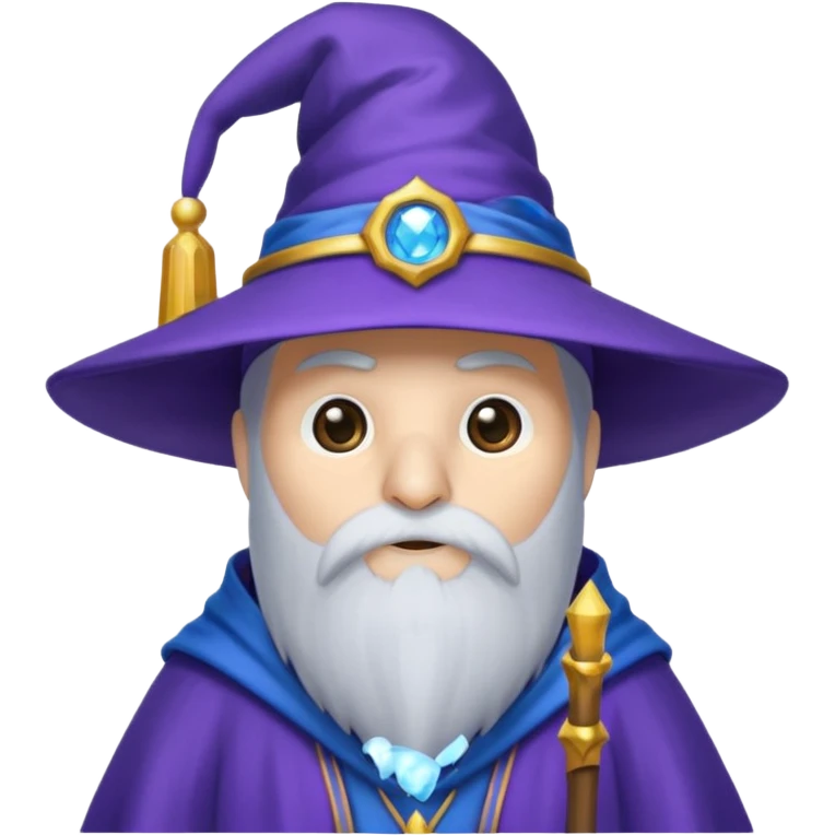 Penguin Wizard emoji
