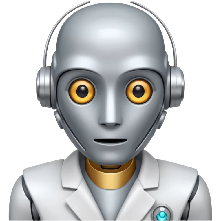 robot, medico emoji