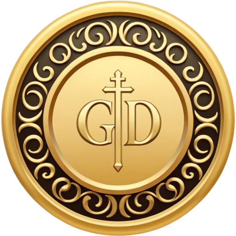 The name of God is repeated in a circle.  emoji