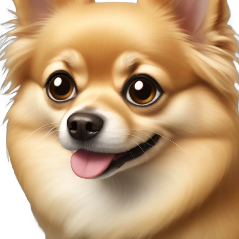 Pomeranian chihuahua   emoji