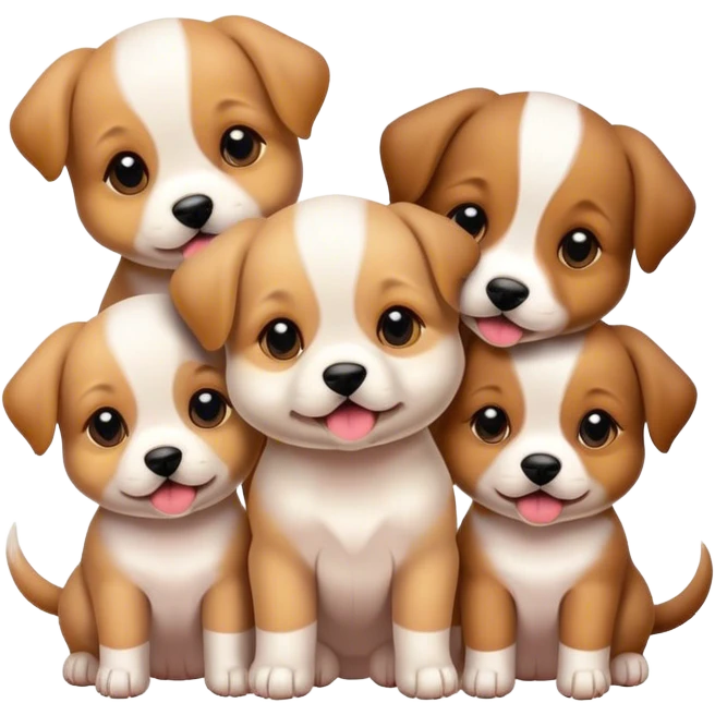 puppies love emoji
