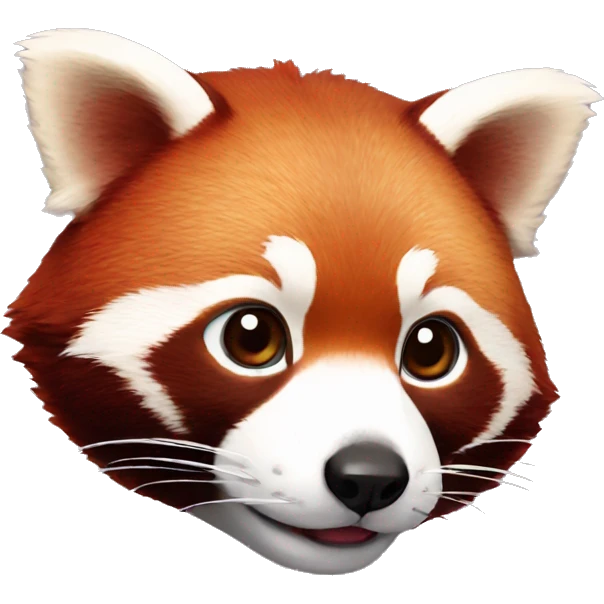 Red panda emoji