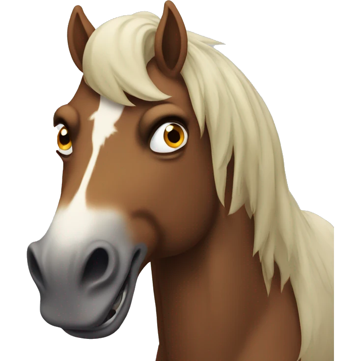 angry Horse  emoji